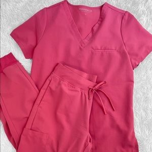 Mandala scrubs Jaipur pink, limited edition color.